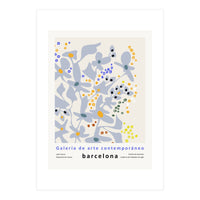 Contemporary art gallery Barcelona design and interior (Print Only)