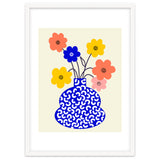 Inheritance, Flower Pot Botanical Floral, Eclectic Bohemian Concept Pop Of Color, Dopamine Positivity Plants Nature Heredity Contemporary thumbnail