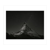 Matterhorn Switzerland Starry Night Mountain Photography (Print Only) thumbnail