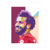 Mohamed Salah pop art portrait (Print Only) thumbnail