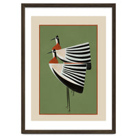 Striped Bird Pair