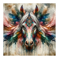 Ornate Horse Portrait (Print Only)