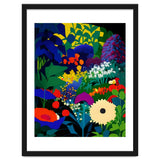 A Beautifully Dark Mind, Botanical Nature Jungle Garden, Eclectic Bohemian Vintage Plants Illustration thumbnail