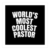 World's most coolest pastor (Print Only) thumbnail