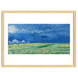 Wheatfield under Thunderclouds. Date: July 1890, Auvers-sur-Oise. Dimensions: 50.4 cm x 101.3 cm,... thumbnail