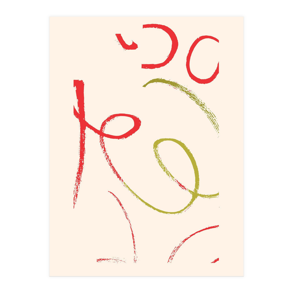 Abstract Winter (Print Only)