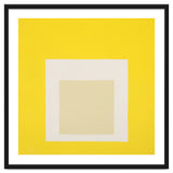 JOSEF ALBERS - HOMAGE TO THE SQUARE YELLOW WHITE thumbnail