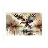 Majestic Eagle In Flight (Print Only) thumbnail