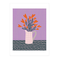 Floral Pitcher  (Print Only)
