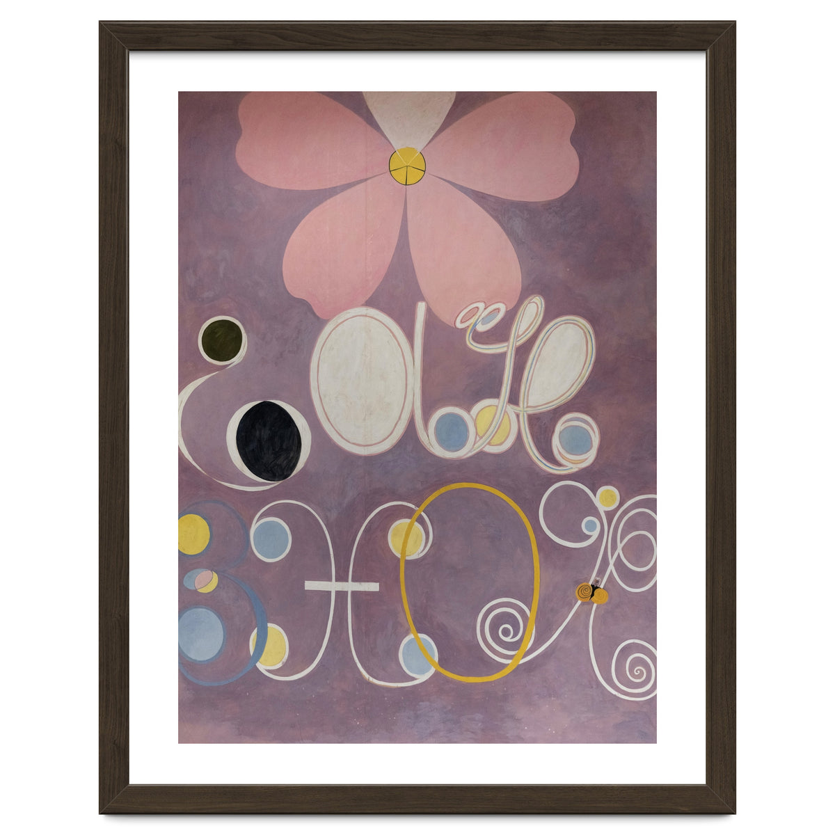 Hilma af Klint - The Ten Largest No 7 Adulthood Abstract Spiritual Art