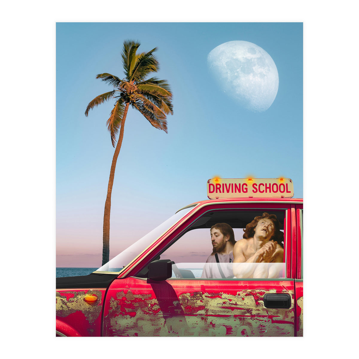 Jesus Christ Super Drive (Print Only)