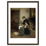 The Evening Prayer. Dating: 1857. Measurements: h 46.5 cm × w 38.5 cm; d 6.4 cm. thumbnail
