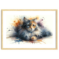 Whimsical Kitten Splash