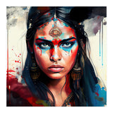War Paint Hindu Warrior Portrait (Print Only) thumbnail