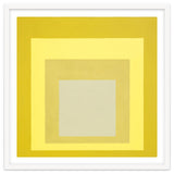 JOSEF ALBERS - HOMAGE TO THE SQUARE YELLOW WHITE thumbnail