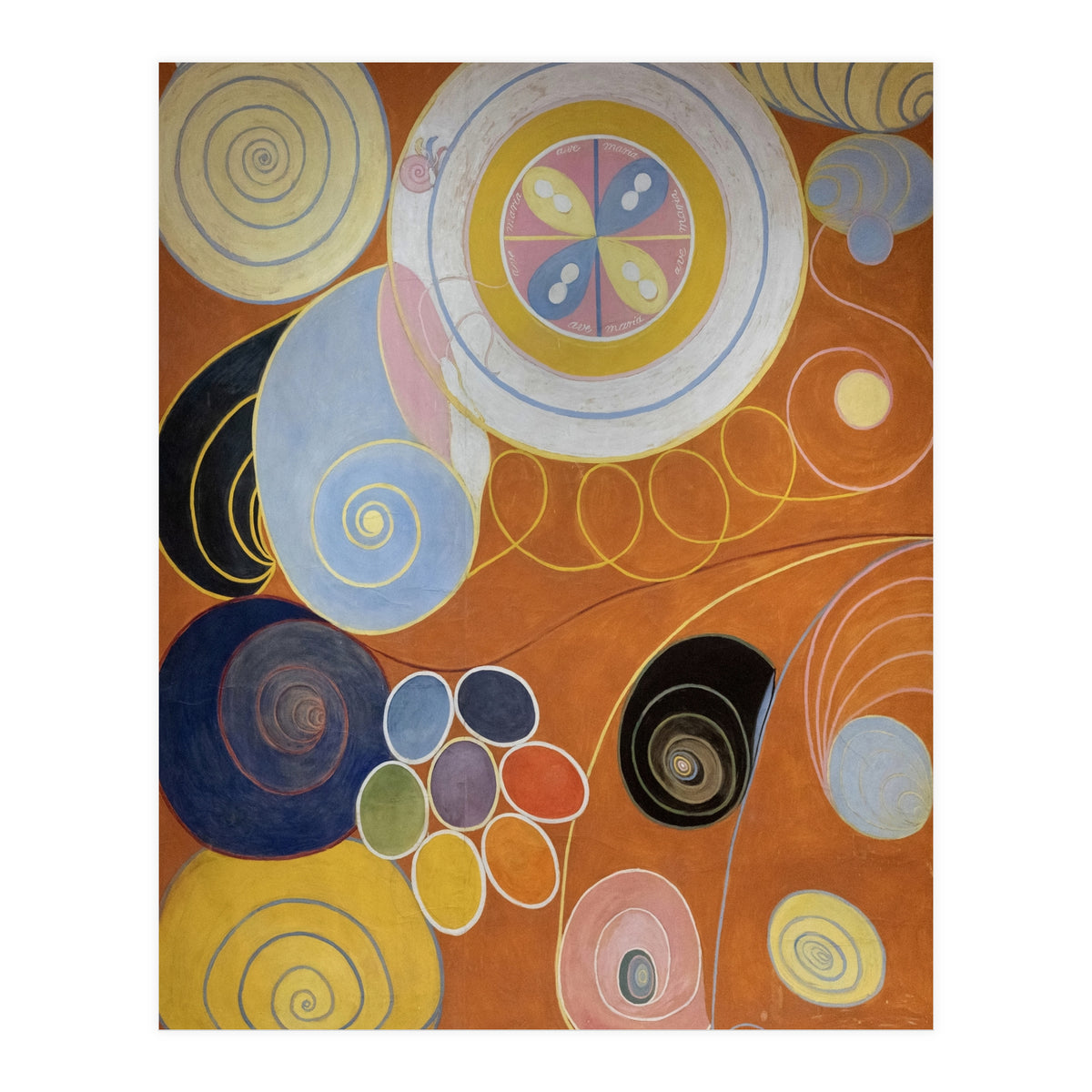 Hilma af Klint - The Ten Largest No 3 Youth Abstract Spiritual Art (Print Only)