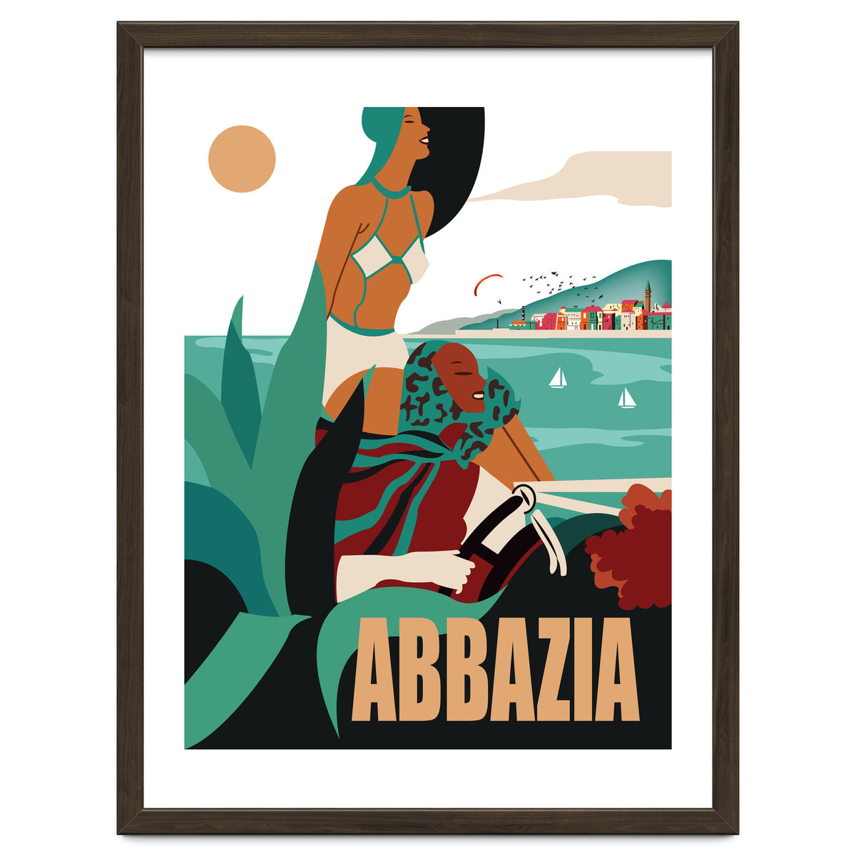 Abbazia, Two Ladies on a Drive