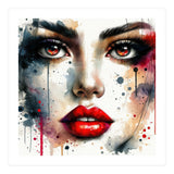 Close Up Woman Face (Print Only) thumbnail