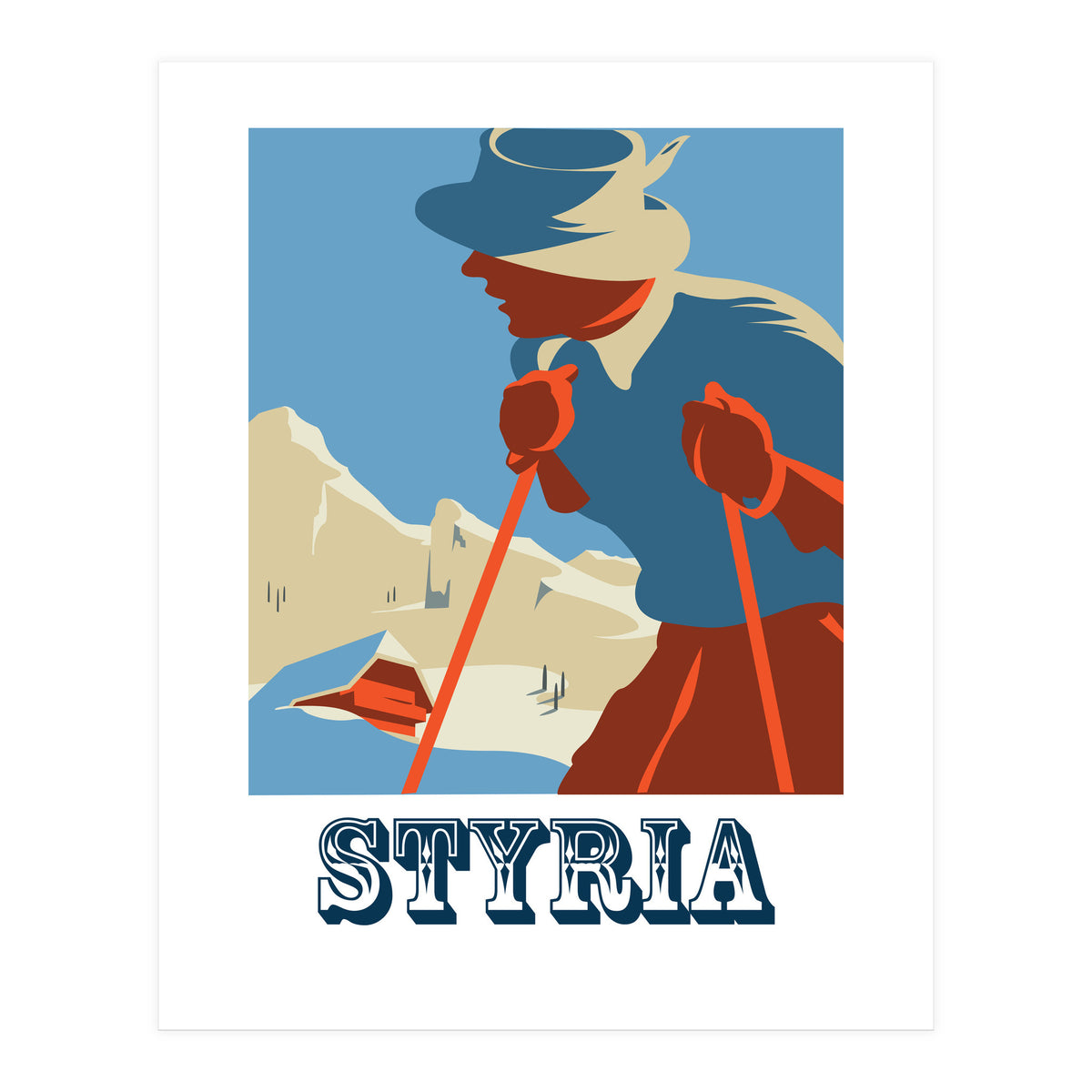 Styria, Austria (Print Only)