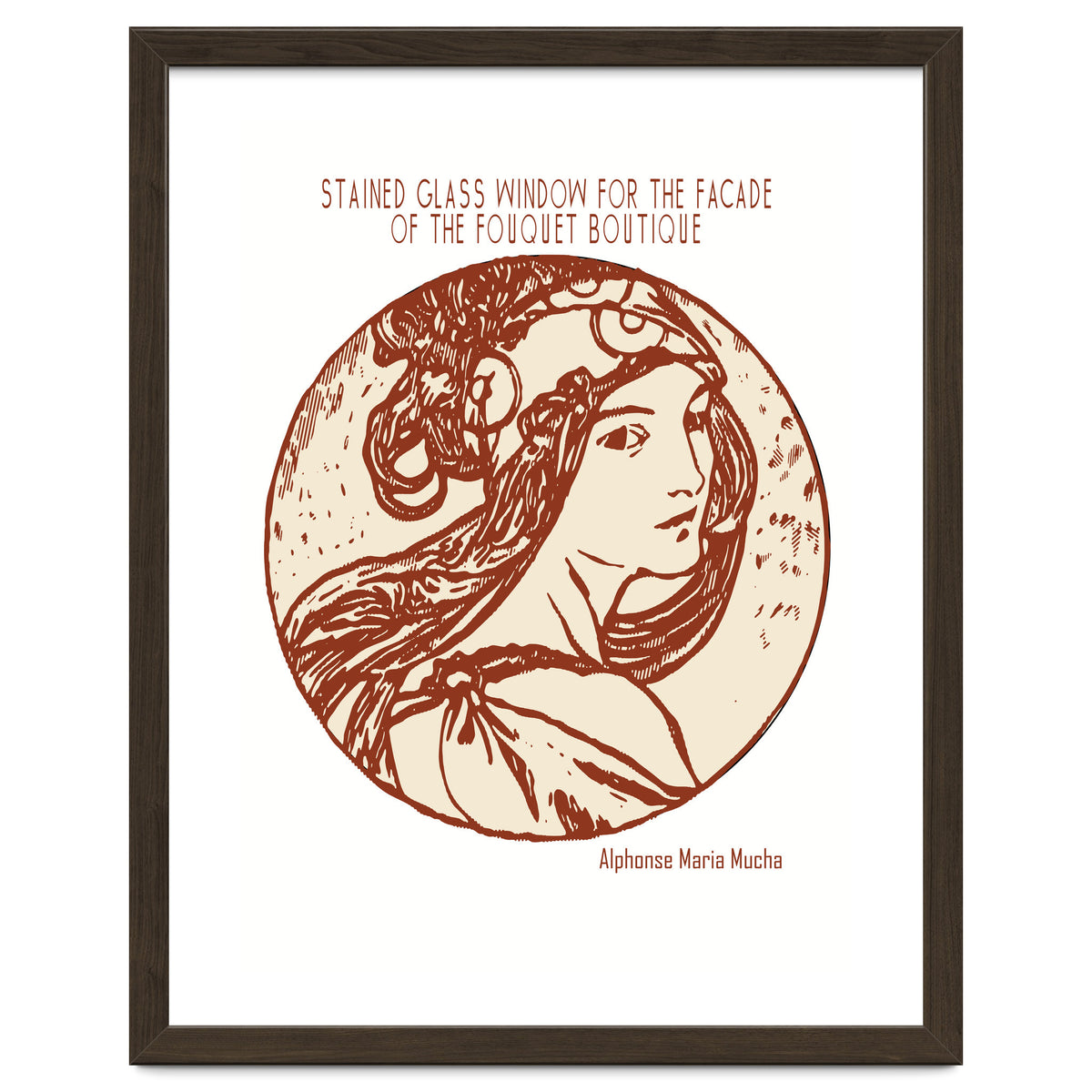 Stained Glass Window For The Facade Of The Fouquet Boutique –