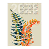 Calendar 2025 colorful fern leaves (Print Only) thumbnail