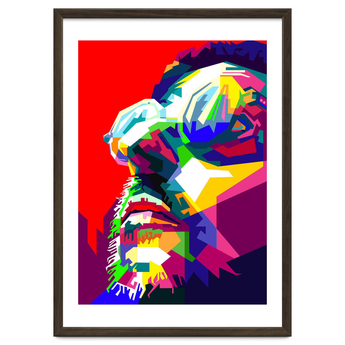 Leon The Professional Hollywood Actor Pop Art WPAP