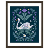 Swan Purple And Teal thumbnail