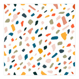TerrazzoTerrazzo, Abstract Quirky Shapes Bohemian Modern Pattern Confetti Celebration Random Colorful Shapes (Print Only) thumbnail