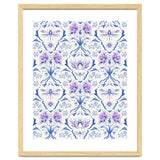Bohemian Garden Blue Pattern thumbnail