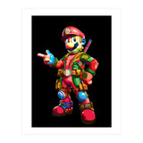 Mario Bros Action Fight Game 1 (Print Only) thumbnail