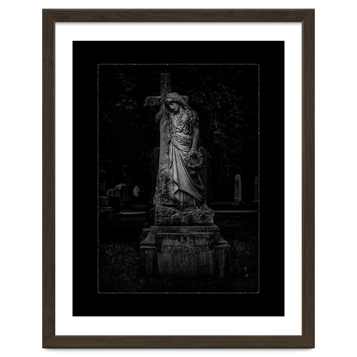 Tombstone Shadow No 34 with Border