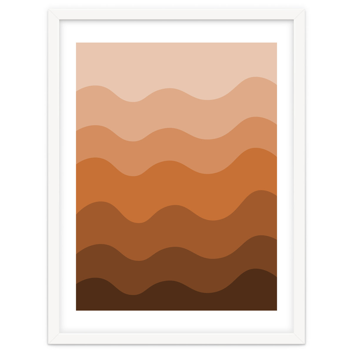 Brown gradient design