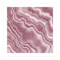 Pink Agate Texture 06  (Print Only)