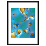 In My Veins, Abstract Marble Gold Texture, Eclectic Painting Resin Bohemian, Contemporary Luxe Chic Luxury thumbnail