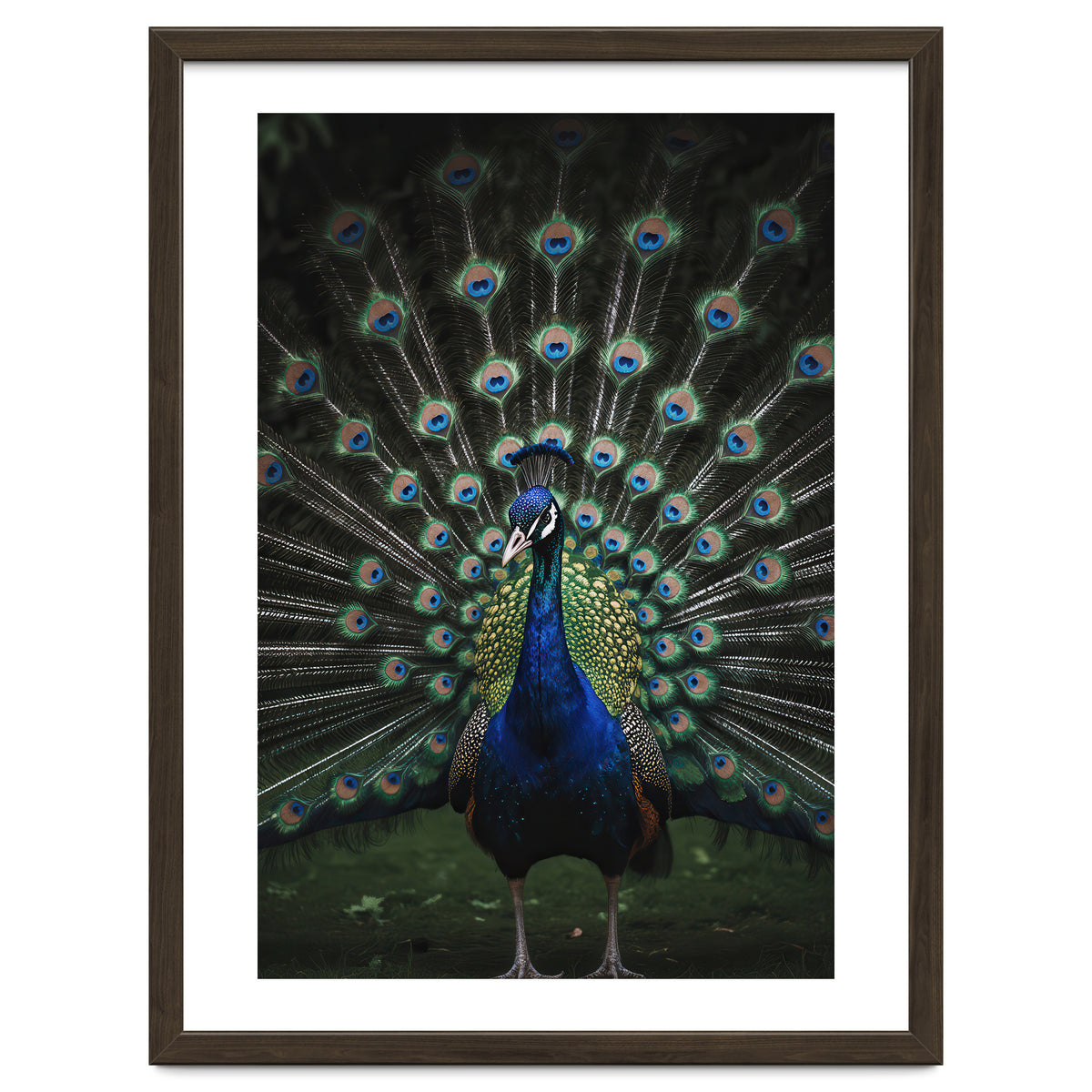 Peacock Portrait Photography