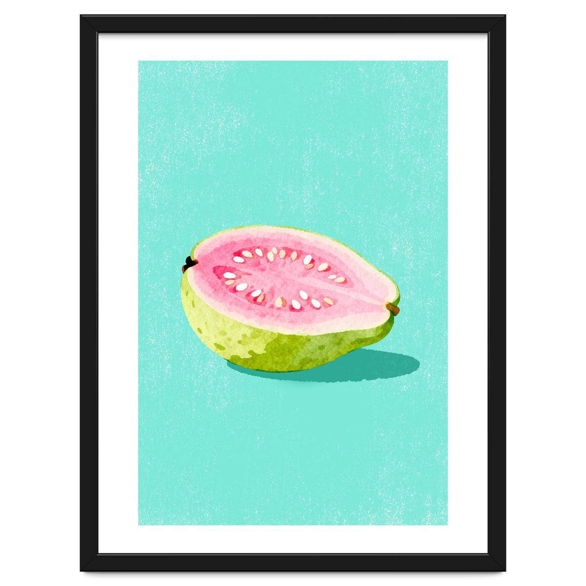 Guava Fruit Illustration