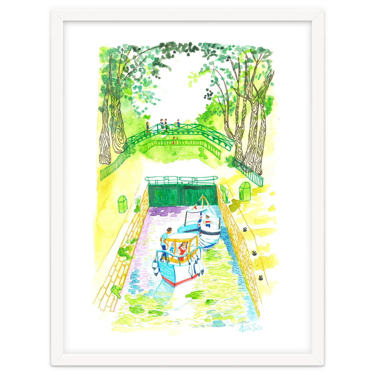 Paris Saint-Martin canal