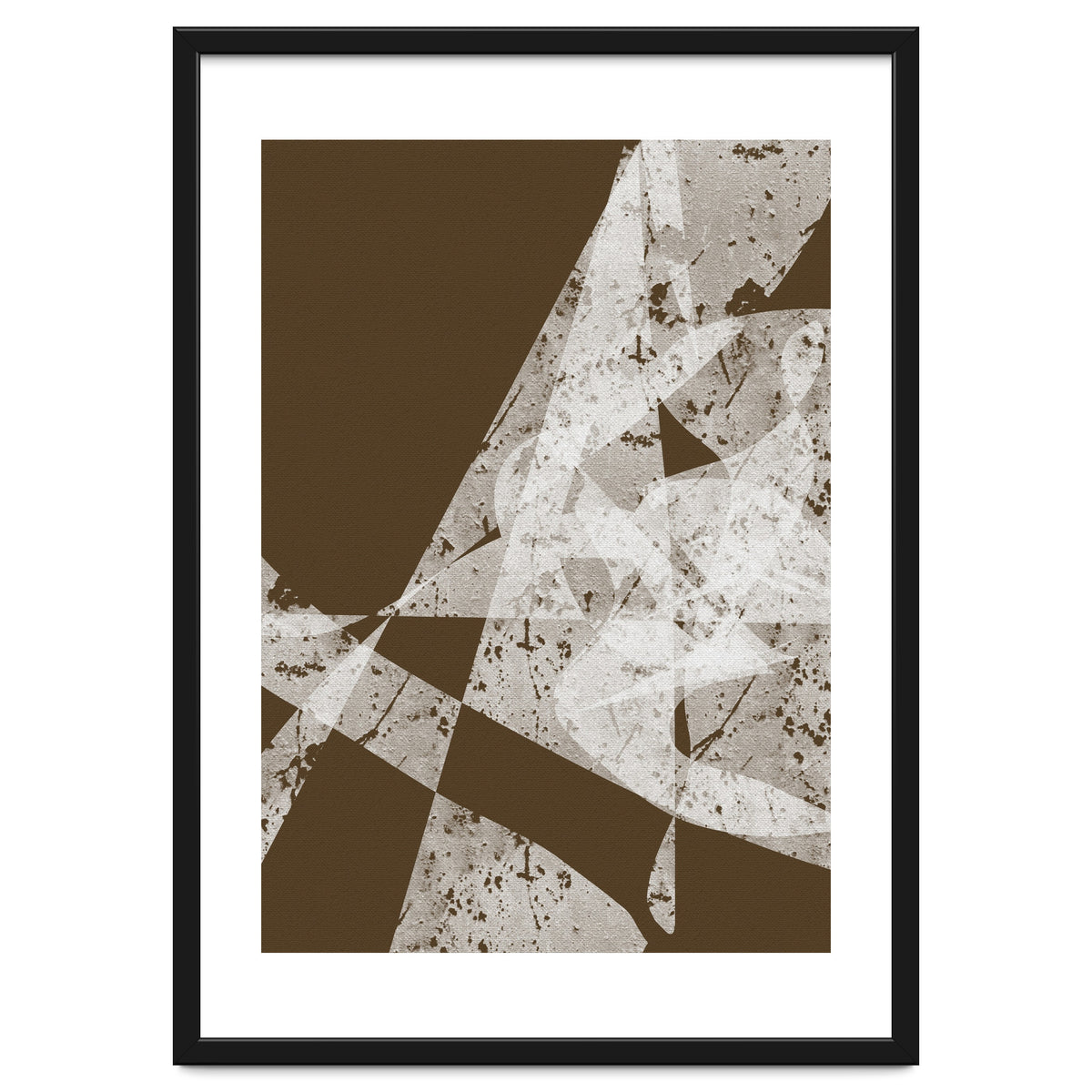 Abstract White Scratch