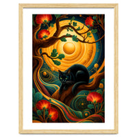 Black Cat Retro Contemporer