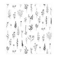 Wildflowers Minimalist Pattern (Print Only)