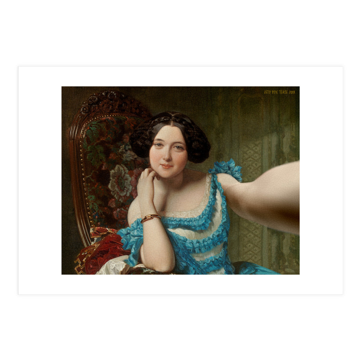 Amalia de Llano U Dotres - Federico de Madrazo - Selfie (Print Only)