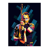 Bruce Springsteen Style WPAP (Print Only) thumbnail