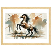 Fiery Horse Elegance