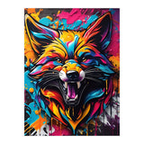 Aggressive Fox, Graffiti (Print Only) thumbnail