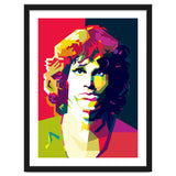 Jim Morrison Legendary Rock Pop Art WPAP thumbnail