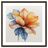 Ethereal Amber and Azure Bloom thumbnail