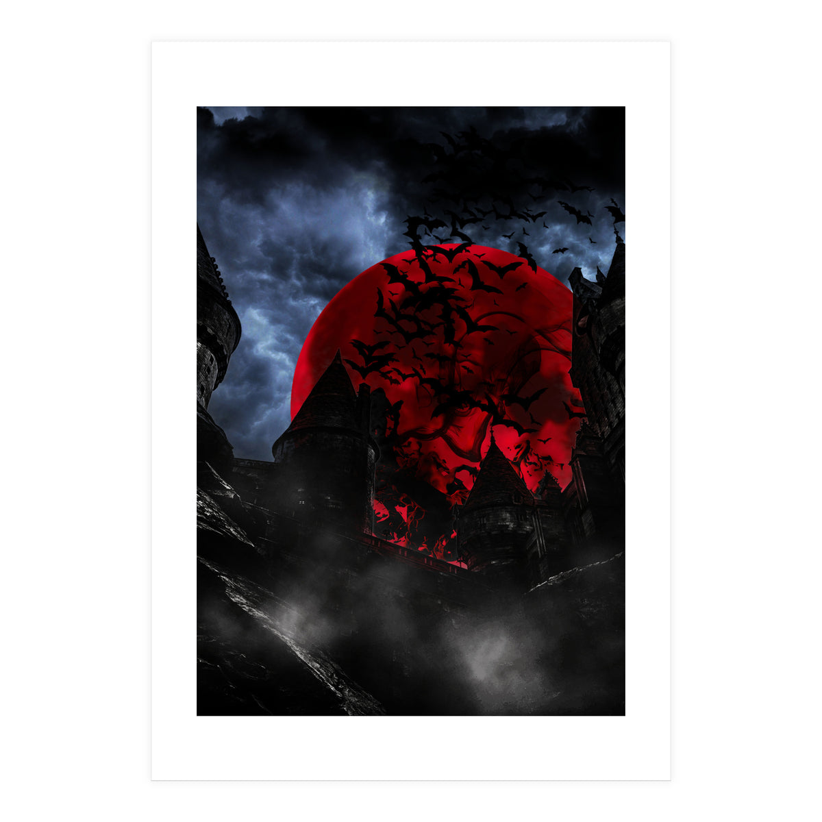 Castle Bats (Print Only)