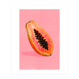 Papaya fruit illustration (Print Only) thumbnail