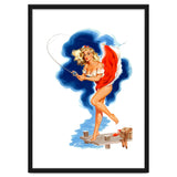 Pinup Sexy Girl And A Fishing Accident thumbnail