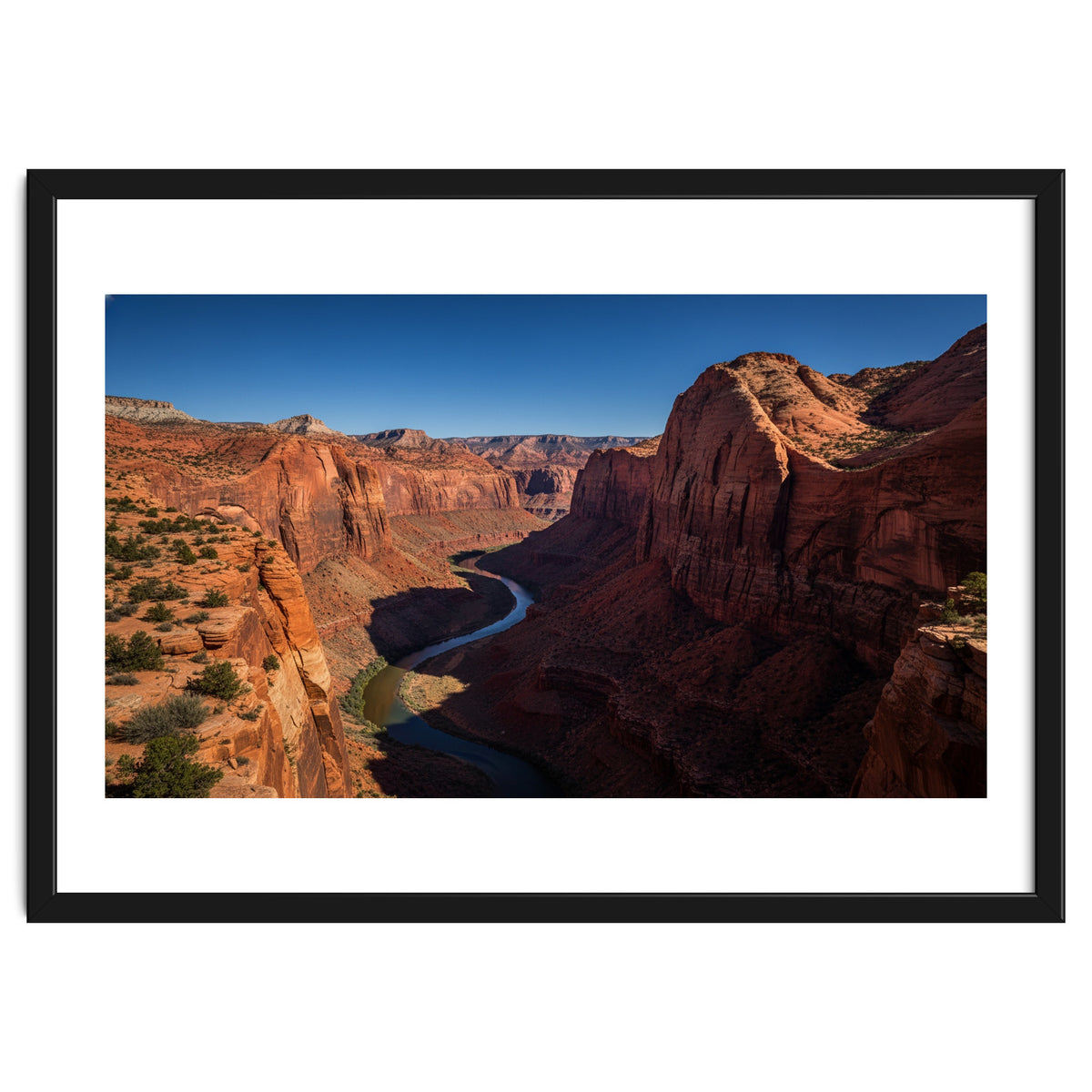 Canyon Majesty: River Through the Red Rocks